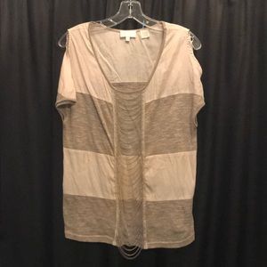 Miss Me shirt with chain detail